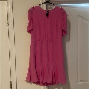 Express Pink Wedding Guest Dress